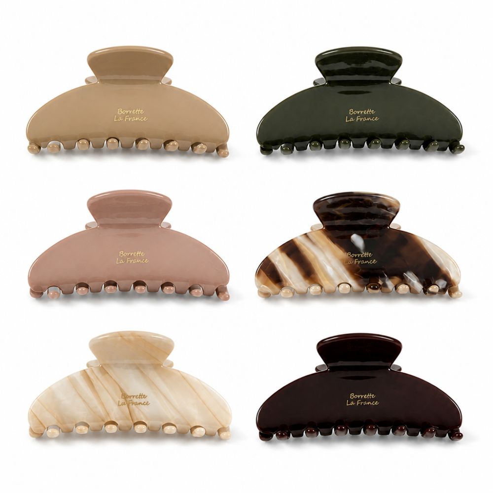 The Paris : Glossy Hair Claw Clip