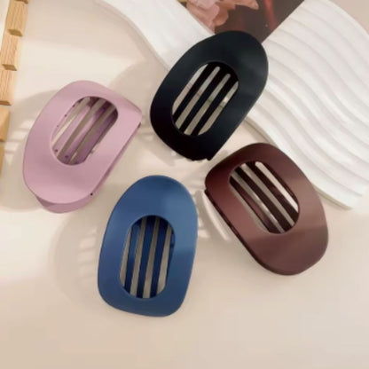 Oval Hair Claw Clip (Matte + Bright) (14 colors)